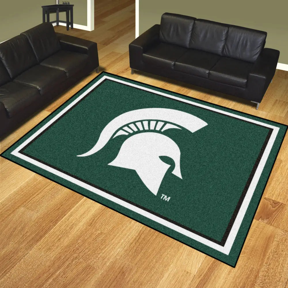 Michigan State University Plush Rug - College Area Rug