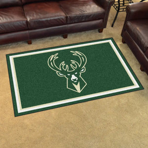 Milwaukee Bucks Rug  NBA Area Rug - Fan Rugs