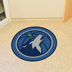 Minnesota Timberwolves Mascot Mat - 33.8’’ x 36’’ - NBA Mascot Mat