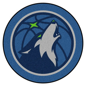 Minnesota Timberwolves Mascot Mat - 33.8’’ x 36’’ - NBA Mascot Mat