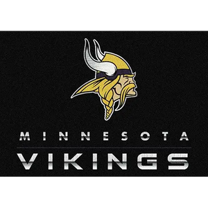 Minnesota Vikings Chrome Area Rug  NFL Area Rug - Fan Rugs