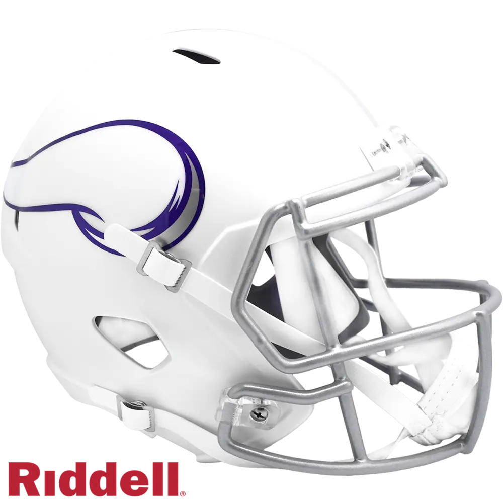 Minnesota Vikings Helmet Riddell Replica Full Size Speed Style On-Field Alternate 2024 - Teams