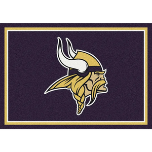 Minnesota Vikings NFL Team Spirit Rug  NFL Area Rug - Fan Rugs