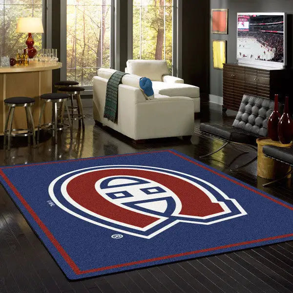 Montreal Canadiens NHL Team Spirit Rug  NHL Area Rug - Fan Rugs