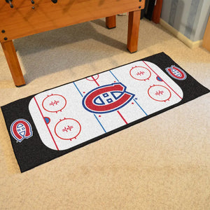 Montreal Canadiens Rink Runner - 30’’x72’’ - NHL Rink Runner