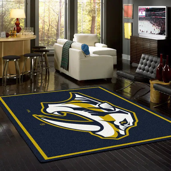 Nashville Predators NHL Team Spirit Rug  NHL Area Rug - Fan Rugs