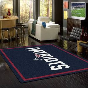 New England Patriots NFL Team Spirit Rug  NFL Area Rug - Fan Rugs