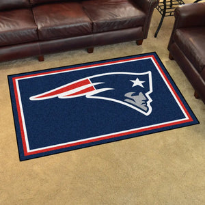 New England Patriots Plush Rug  NFL Area Rug - Fan Rugs