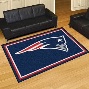 New England Patriots Plush Rug  NFL Area Rug - Fan Rugs