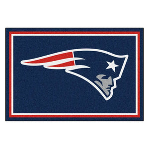 New England Patriots Plush Rug  NFL Area Rug - Fan Rugs