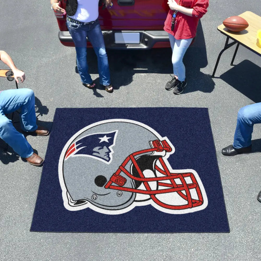 New England Patriots Tailgater Mat - 59.5’’ x 94.5’’ - NFL Tailgater Mat