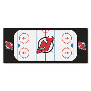 New Jersey Devils Rink Runner - 30’’x72’’ - NHL Rink Runner