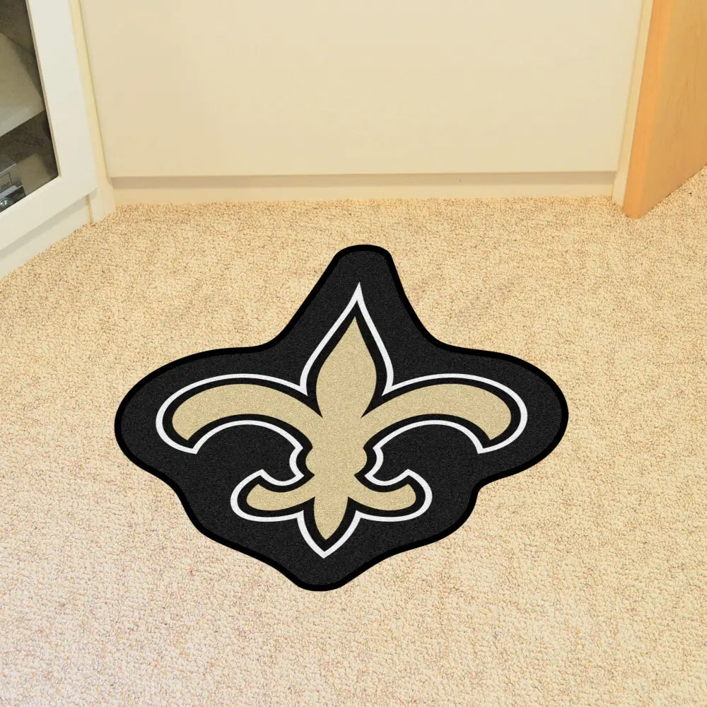 New Orleans Saints Mascot Mat - 30.3’’ x 36’’ - NFL Mascot Mat