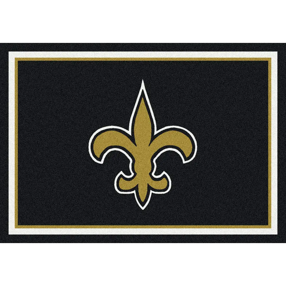 New Orleans Saints NFL Team Spirit Rug  NFL Area Rug - Fan Rugs