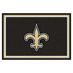 New Orleans Saints Plush Rug - NFL Area Rug