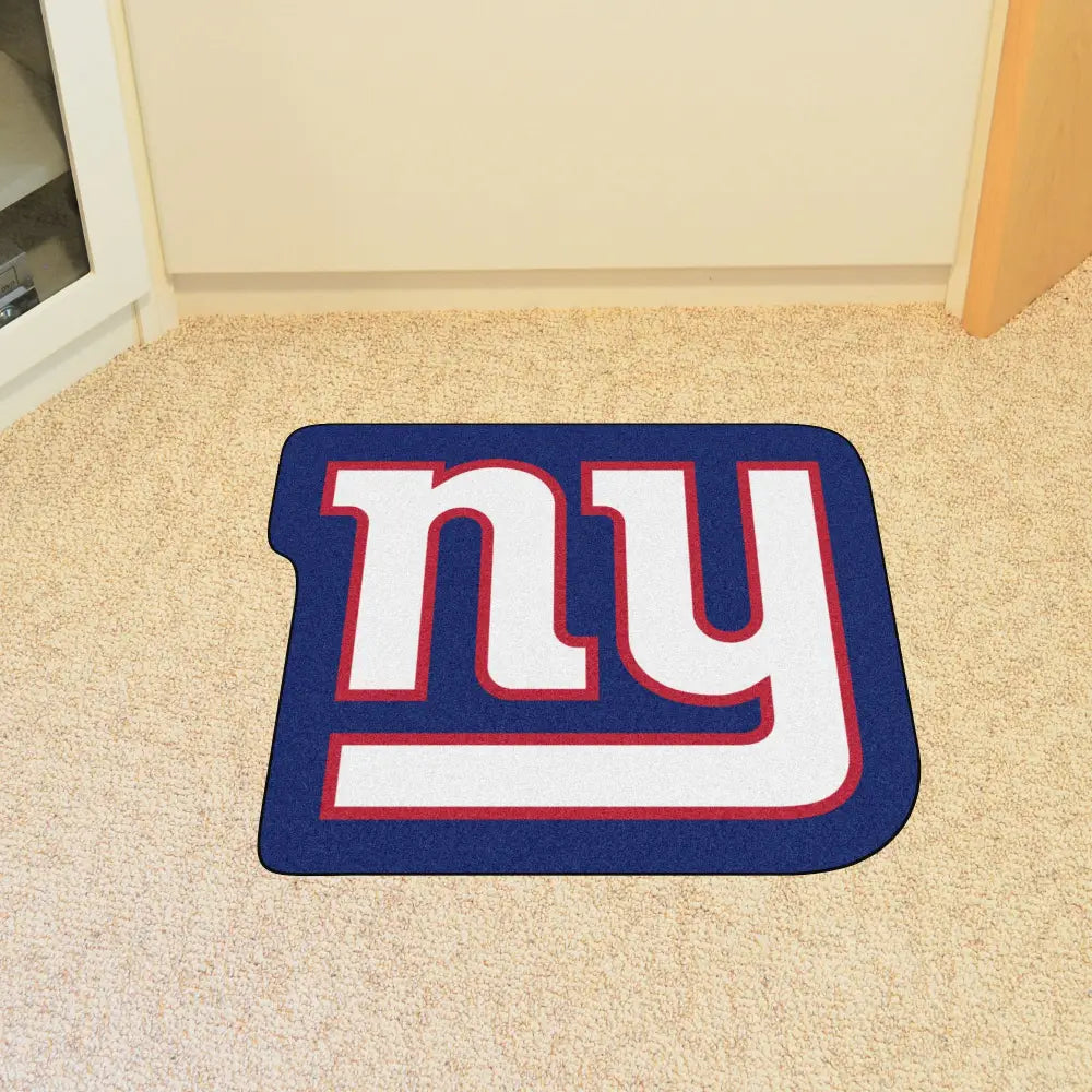 New York Giants Mascot Mat - 36’’ x 29’’ - NFL Mascot Mat