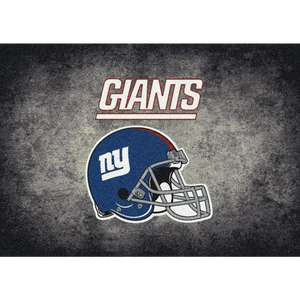 New York Giants NFL Team Distressed Rug  NFL Area Rug - Fan Rugs