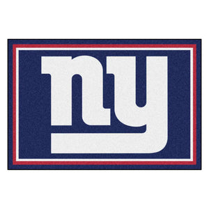 New York Giants Plush Rug  NFL Area Rug - Fan Rugs