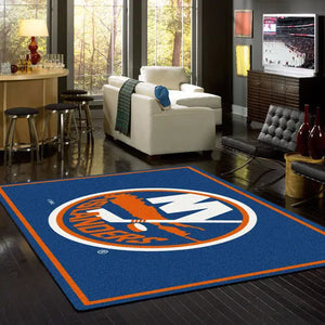 New York Islanders NHL Team Spirit Rug  NHL Area Rug - Fan Rugs