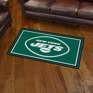 New York Jets Plush Rug  NFL Area Rug - Fan Rugs