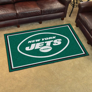 New York Jets Plush Rug  NFL Area Rug - Fan Rugs