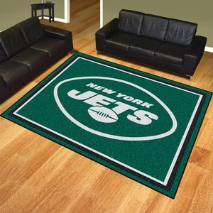 New York Jets Plush Rug  NFL Area Rug - Fan Rugs