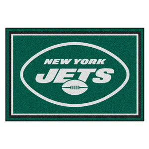 New York Jets Plush Rug  NFL Area Rug - Fan Rugs