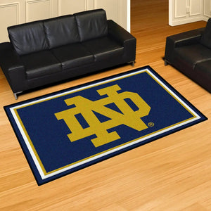 Norte Dame Plush Rug  College Area Rug - Fan Rugs