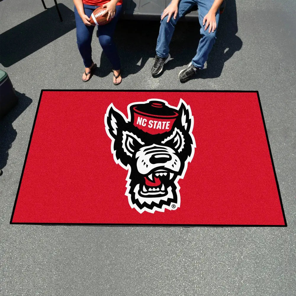 North Carolina State University Mascot Ulti-Mat - 59.5’’ x 94.5’’ - College Ulti-Mat