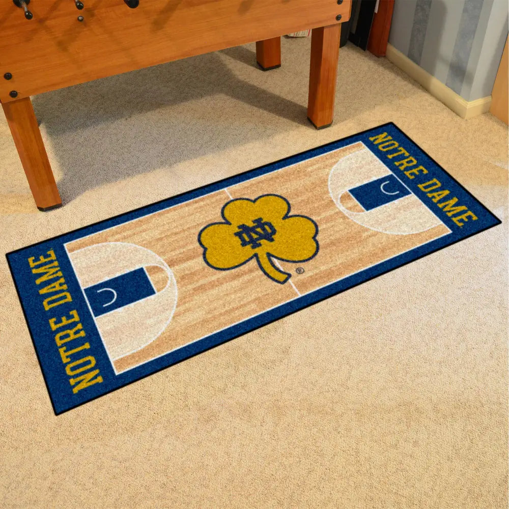 Notre Dame Basketball Runner - 30’’x72’’ - college basketball runner