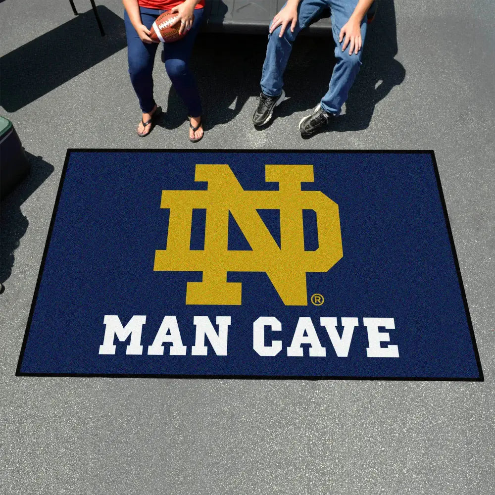 Notre Dame Man Cave Ulti-Mat - 59.5’’ x 94.5’’ - College Ulti-Mat