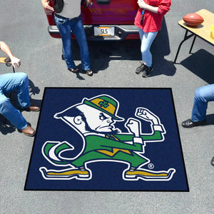 Notre Dame Mascot Tailgater Mat  College Tailgater Mat - Fan Rugs