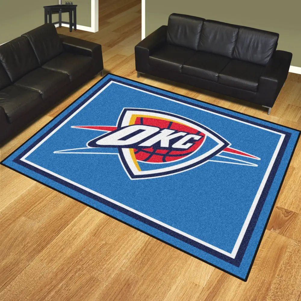 Oklahoma City Thunder Rug  NBA Area Rug - Fan Rugs