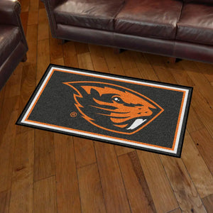 Oregon State University Plush Rug - 3’x5’ (36’’x 60’’) - College Area Rug