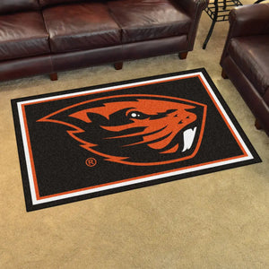 Oregon State University Plush Rug - 4’x6’ (44’’x71’’) - College Area Rug