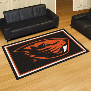 Oregon State University Plush Rug - 5’x8’ (59.5’’x88’’) - College Area Rug