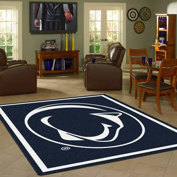 Penn State University Team Spirit Rug  College Area Rug - Fan Rugs