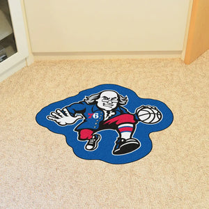 Philadelphia 76ers Mascot Mat - 36’’ x 30.8’’ - NBA Mascot Mat