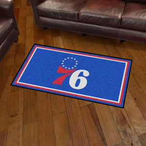 Philadelphia 76ers Rug  NBA Area Rug - Fan Rugs