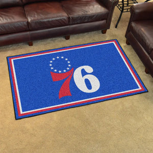 Philadelphia 76ers Rug  NBA Area Rug - Fan Rugs