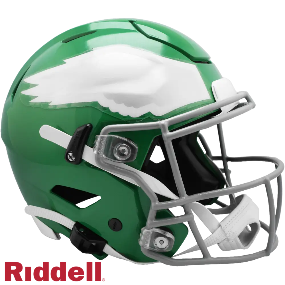 Philadelphia Eagles Helmet Riddell Authentic Full Size SpeedFlex Style On-Field Alternate 2023 - Teams