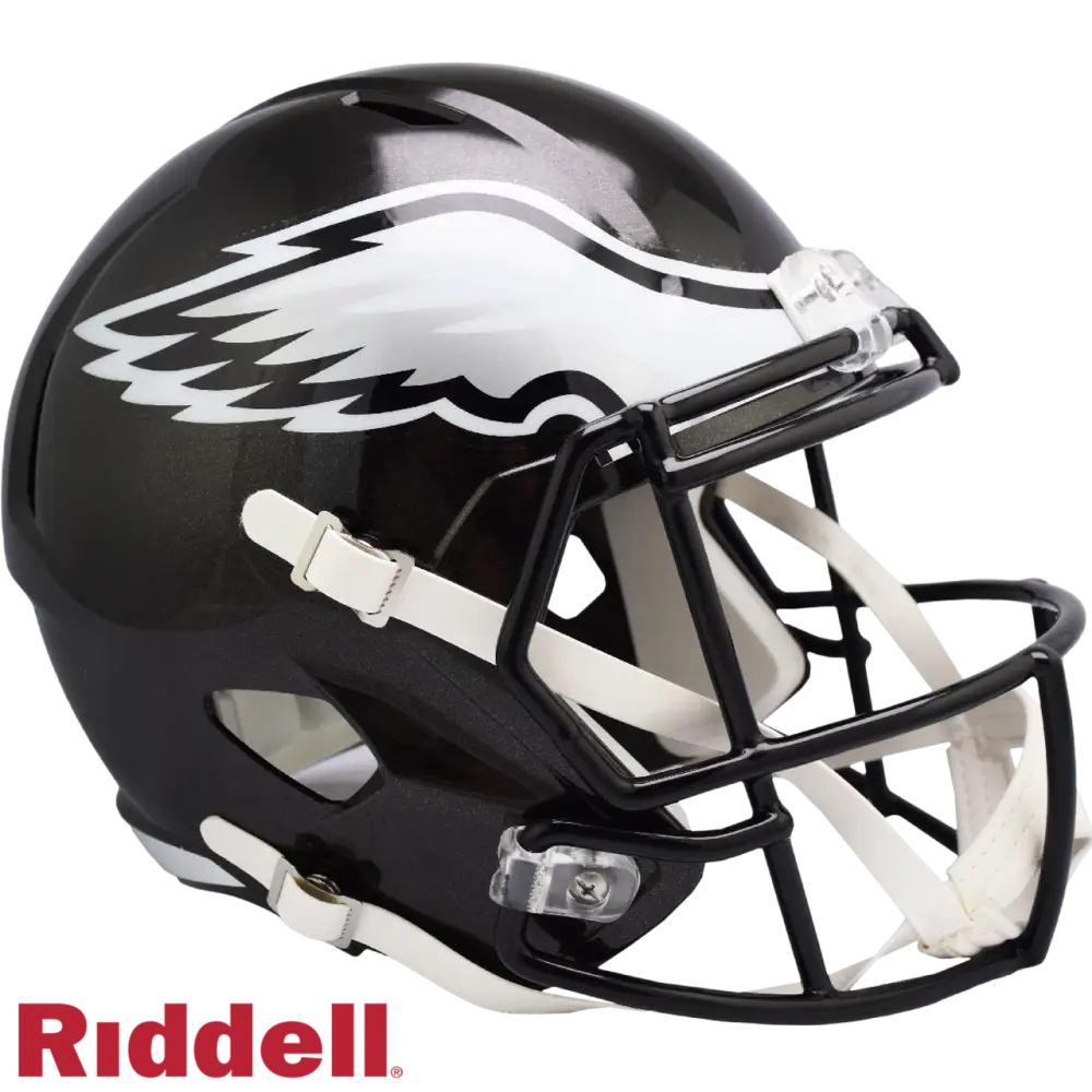 Philadelphia Eagles Helmet Riddell Replica Full Size Speed Style On-Field Alternate - Teams