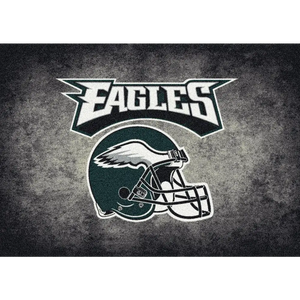 Philadelphia Eagles NFL Team Distressed Rug  NFL Area Rug - Fan Rugs