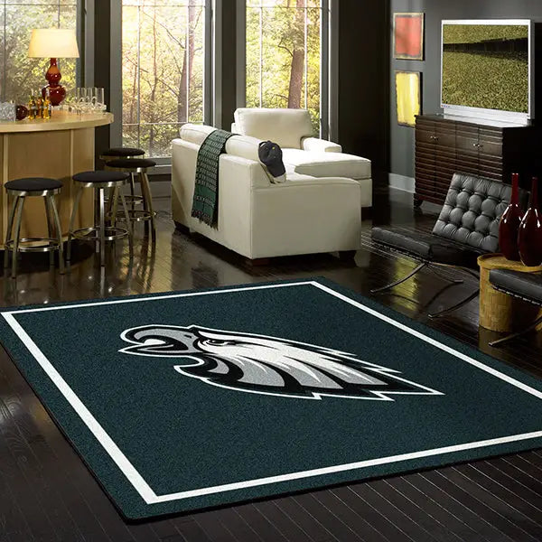 Philadelphia Eagles NFL Team Spirit Rug  NFL Area Rug - Fan Rugs