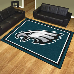 Philadelphia Eagles Plush Rug  NFL Area Rug - Fan Rugs