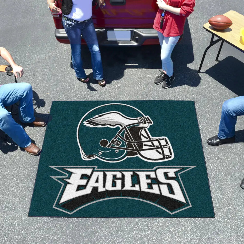 Philadelphia Eagles Tailgater Mat  NFL Tailgater Mat - Fan Rugs