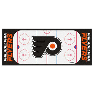 Philadelphia Flyers Rink Runner - 30’’x72’’ - NHL Rink Runner