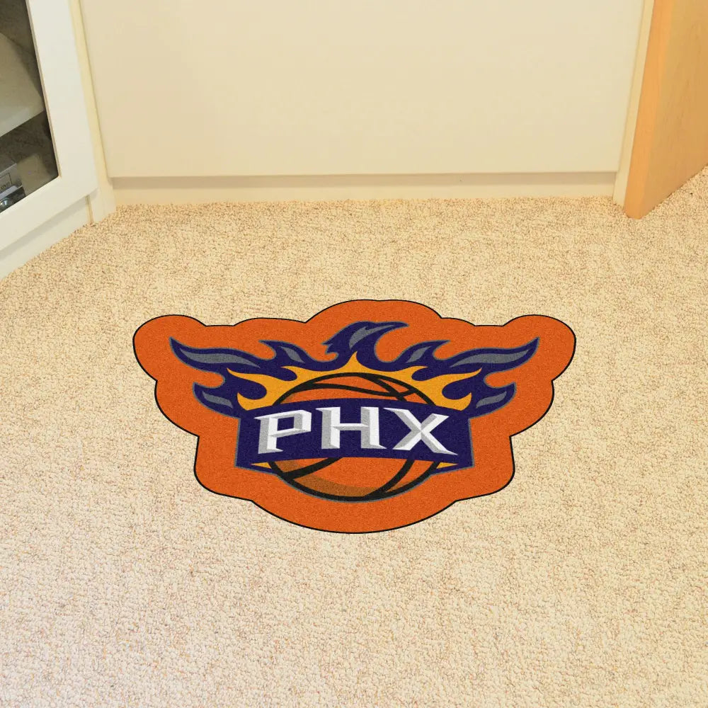 Phoenix Suns Mascot Mat - 36’’ x 26.5’’ - NBA Mascot Mat