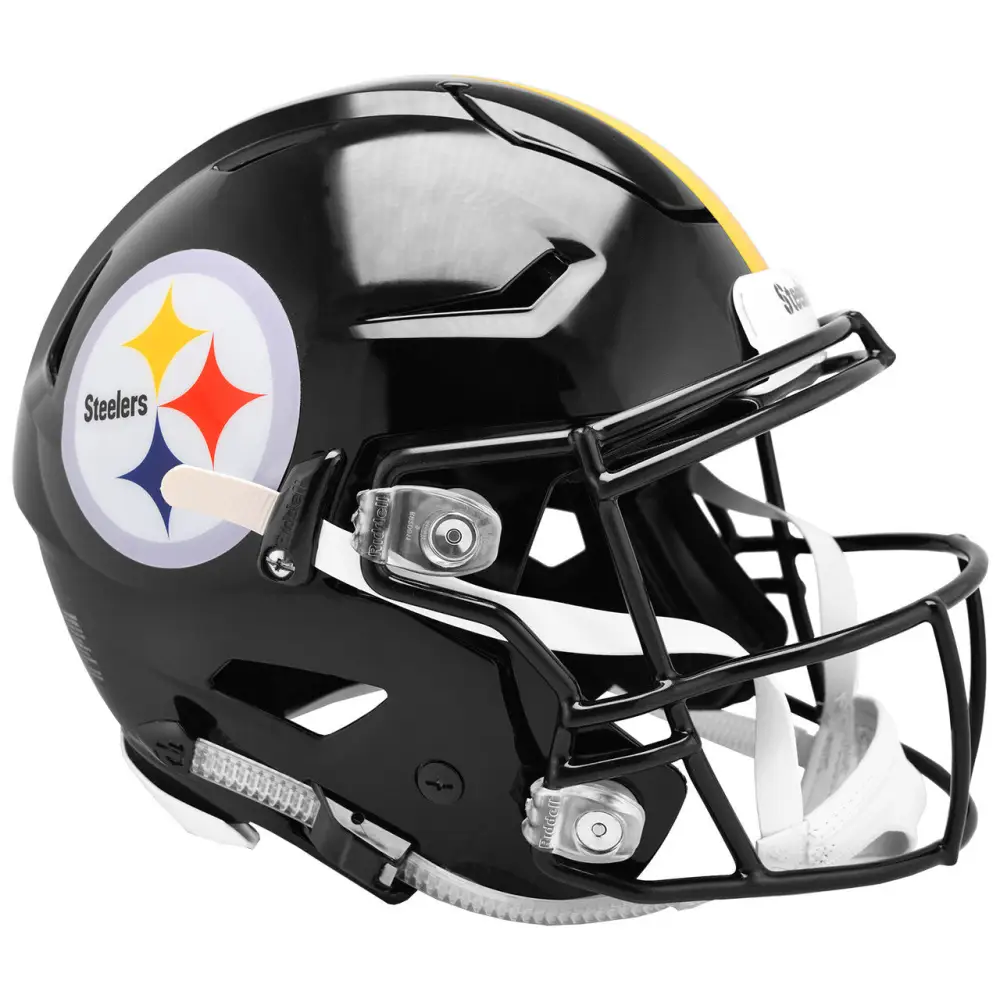 Pittsburgh Steelers Helmet Riddell Authentic Full Size SpeedFlex Style - sportsflex helmet