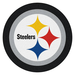 Pittsburgh Steelers Mascot Mat - 36’’ x 36’’ - NFL Mascot Mat